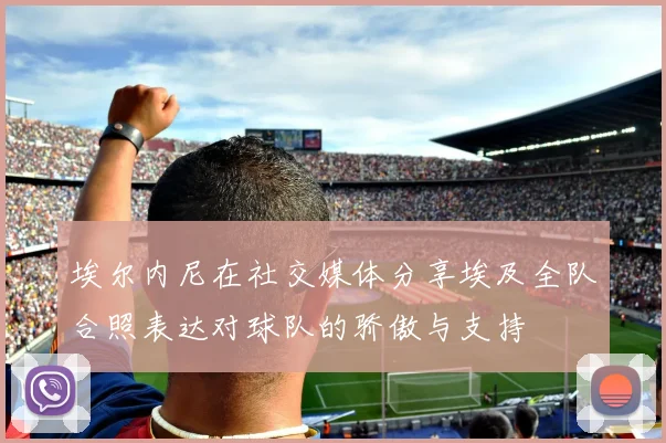 埃尔内尼在社交媒体分享埃及全队合照表达对球队的骄傲与支持